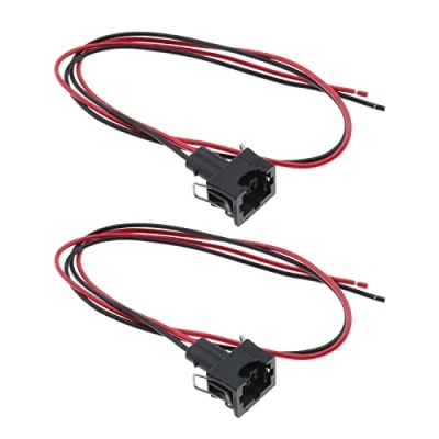 Abbildung von Create idea 2 x polige Auto Kabelbaum Verbindungsstecker, Crimpkontakt, 037906240, kompatibel mit VW, Skoda, Seat und Audi