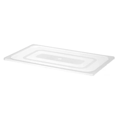 Abbildung von HENDI Gastronorm Deckel, Temperaturbeständig von 40 bis 80C, Passend allen Polypropylen Gastronombehältern, inkl. HACCP Aufbewahrungsbehältern, Polypropylen, GN 1/1, 530x325mm, Transparent