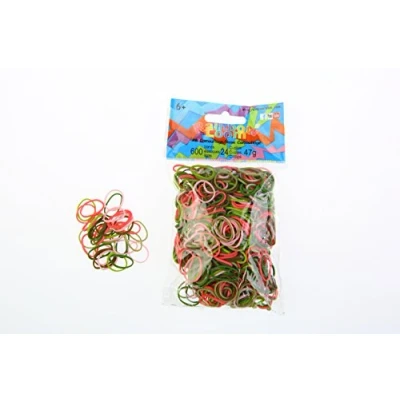 Abbildung von Rainbow Loom Haargummis, Camouflage, Rosa