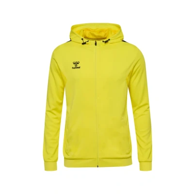 Abbildung von Hummel Authentic Trainingsjacke, Herren, Größe: XXL, Blazing yellow