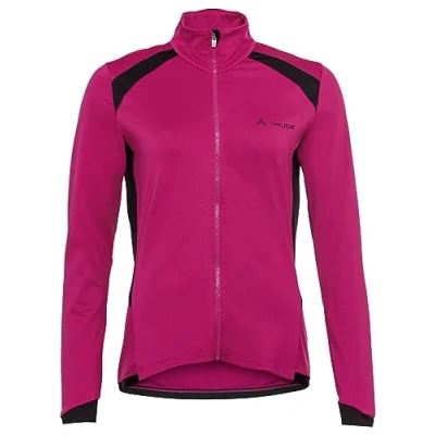 Abbildung von Vaude Posta LS Tricot Cyclingtrikot, Damen, Größe: 42, Rich pink