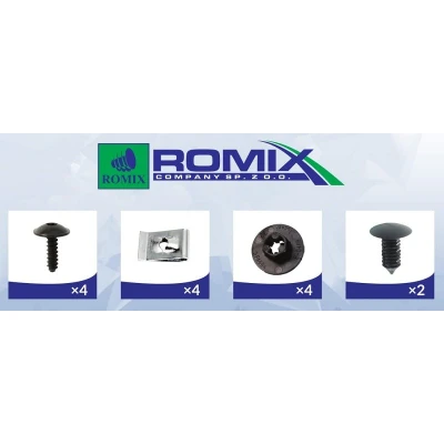 Abbildung von ROMIX 91005 Montagesatz, Kotflügel FIAT: Punto Evo Hatchback, III Hatchback