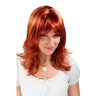 Abbildung von WIG ME UP 1548 350 144 Perücke Rot/Blond gesträhnt