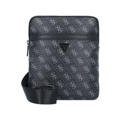 Abbildung von Guess Vezzola Unisex Umhängetasche, Größe: One Size, Dark black