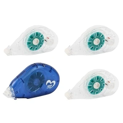 Abbildung von Ideen mit Herz Klebe Waben Abroller Bastel Hilfe für filigrane Arbeiten DIY Büro saubere Ergebnisse Doppelseitig klebend 8 mm x 20 m (Starter Set)