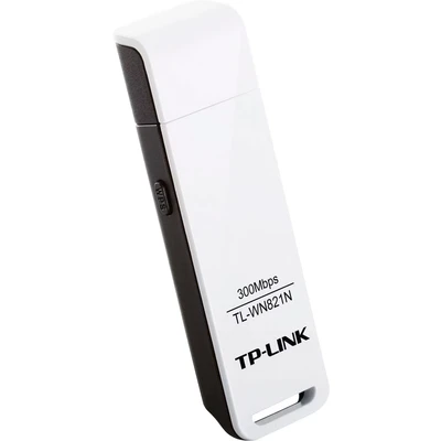 Abbildung von TP Link TL WN821N WLAN USB Adapter (bis zu 300 Mbit/s, WPS, unterstützt Windows 10/8.x/7/XP/Mac OS 10.9 10.13, Linux) weiß