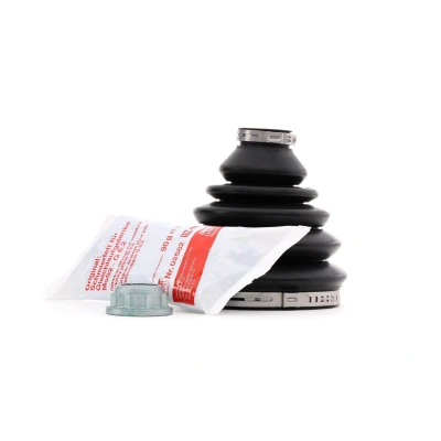 Abbildung von FEBI BILSTEIN 30142 Achsmanschette Thermoplast mit Fett, Achsmutter Schellen VOLKSWAGEN: Tiguan I, Golf 4, AUDI: A3 Hatchback kfzteile, mister