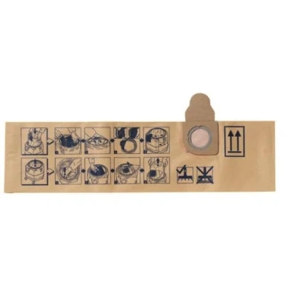 Abbildung von Nilfisk Filtersack AERO 400 440 (5 Stück, Zubehör für Industriestaubsauger, Staubsaugerbeutel) 61156
