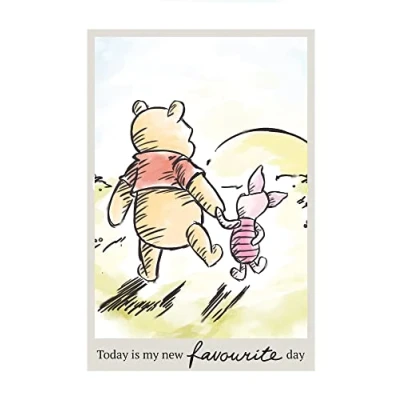 Abbildung von Komar Winnie Pooh Today Größe: 50 x 70 cm, Wandbild, Poster, Kunstdruck (ohne Rahmen), Disney