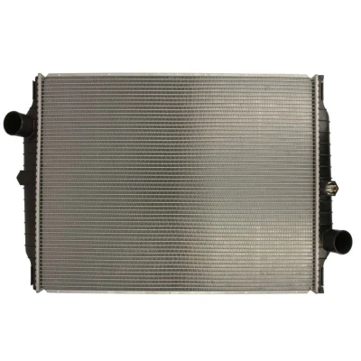 Abbildung von NISSENS 6063660 Kühler, Motorkühlung Aluminium 715 548 40 ohne Rahmen Kühlrippen gelötet