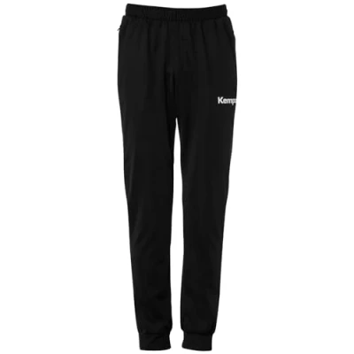 Abbildung von Kempa Herren Lite Jungen Trainingshose Jogginghose Sporthose lang, Schwarz/Weiß, XL EU