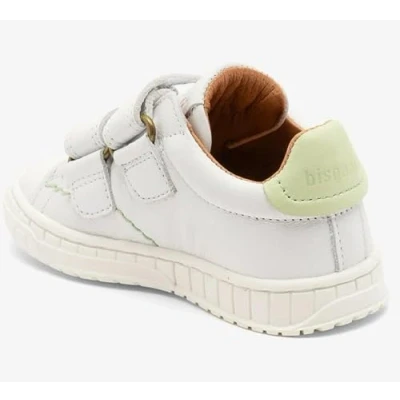 Abbildung von Bisgaard Julian Unisex Krabbelschuh für Kinder, Größe: 24, White Schuhe