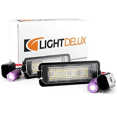 Abbildung von LIGHTDELUX LED Kennzeichenbeleuchtung Canbus Module mit E Zulassung V 030601