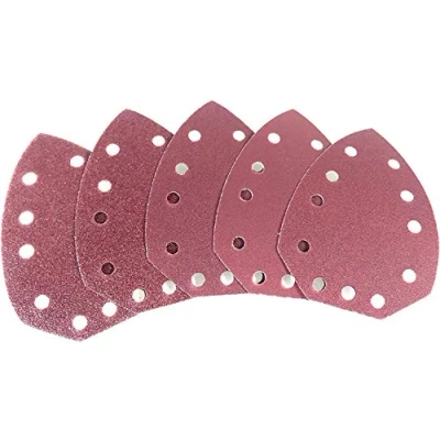 Abbildung von Schleifpapier Set mit Lochung Für Parkside Handschleifer Passend PKGA 14.4 A1 20 Li C2 PHS 160 C4 Körnung 60/120/240 Kletthaftung staubabsaugende Geräte Holzarbeiten