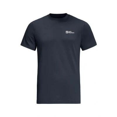 Abbildung von Jack Wolfskin Essential T M Tshirt print, Herren, Größe: Medium, Night blue