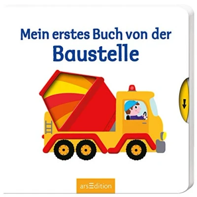 Abbildung von Mein erstes Buch von der Baustelle: mit stabilen Schiebern die Bestsellerreihe lustigen Schiebern, fördert Feinmotorik und den Sprachererwerb für Kinder ab 18 Monaten