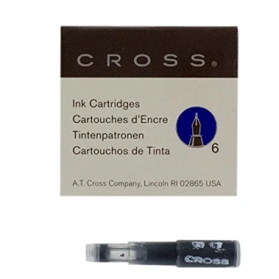 Abbildung von Cross Tintenpatronen Blau Schwarz