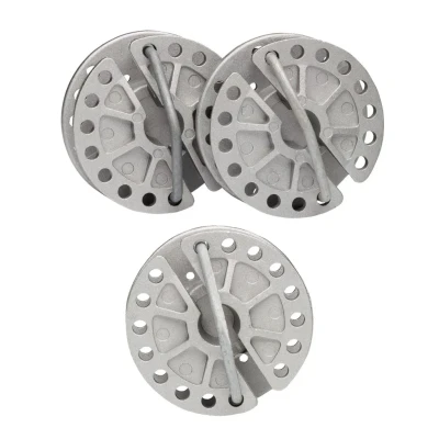 Abbildung von 3x Gallagher Weidezaun Draht &amp; Seilspanner rotierend