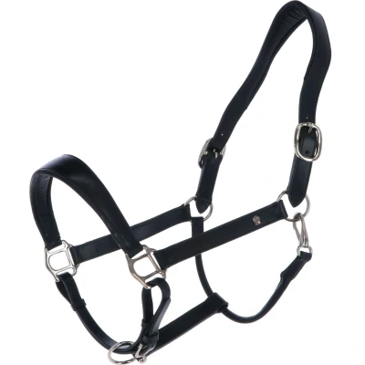 Abbildung von Waldhausen Halfter X Line Anatomic Leder Schwarz Warmblut