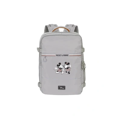 Abbildung von Disney Minnie Maus Face Großer Mercury Handgepäck Rucksack 47x23x33cm, Mehrfarbig, Kapazität 35 L