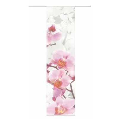 Abbildung von Home Fashion Flächenvorhang, Rosa, 245 x 60 cm