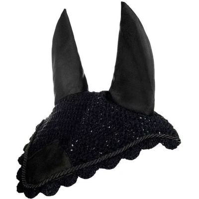 Abbildung von HKM Fliegenhaube Schwarz/Schwarz Pony