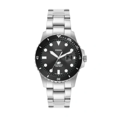 Abbildung von Fossil Uhr silvercoloured, Herren, Größe: One Size, Silver coloured