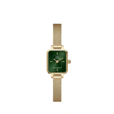 Abbildung von Daniel Wellington Quadro MINI Evergold Uhr goldcoloured, Größe: One Size, Gold coloured