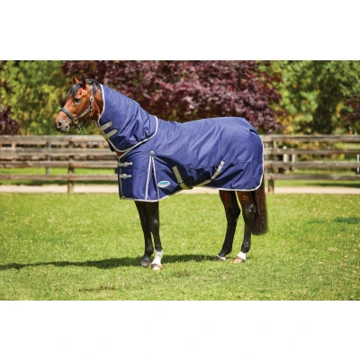 Abbildung von Weatherbeeta Regendecke Comfitec Essential Detach A Neck Lite Plus 1200D 50g Navy/Silver/Red 105/155