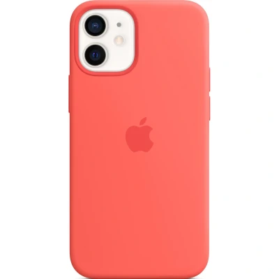 Abbildung von Apple Silikon MagSafe Case iPhone 12 Mini Pink Citrus ✅ MHKP3ZM/A