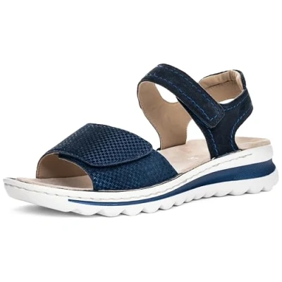 Abbildung von Ara Keilsandalette »TAMPA«, Sommerschuh, Sandale, Keilabsatz, mit Klettverschlüssen, G Weite