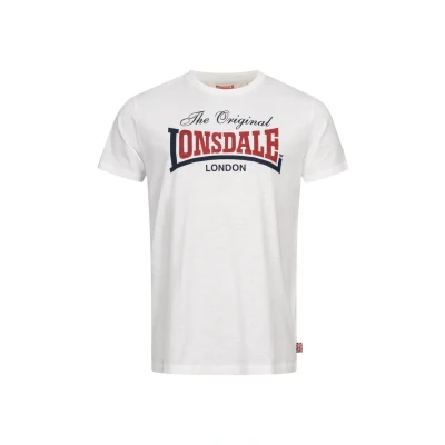 Abbildung von Lonsdale Herren Aldingham T Shirt, Weiß, S EU