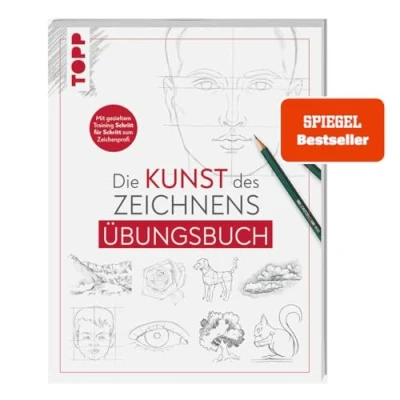 Abbildung von Die Kunst des Zeichnens Übungsbuch.: Mit gezieltem Training Schritt für zum Zeichenprofi