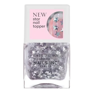 Abbildung von Nails Inc SHOWSTOPPING IN SPITALFIELDS Star Confetti Topper Nagellack Glitzernder Stern Konfetti Top Coat Für Auffällige Nail Art Tierversuchsfrei &amp; Einfach Anzuwenden Perfekte Maniküre