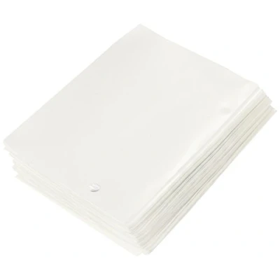 Abbildung von 100 Ultra Pro Deck Protector Sleeves Matte White Weiss Standard Kartenhüllen Mat