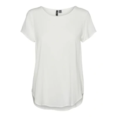 Abbildung von VERO MODA Damen VMBELLA SS WVN GA NOOS Top, Snow White, XXL