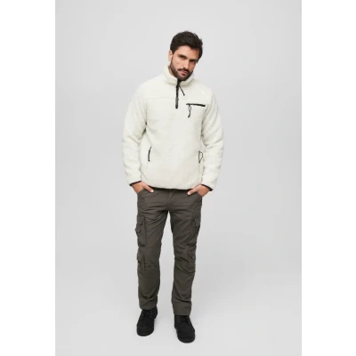 Abbildung von Brandit Fleecepullover, Herren, Größe: 5XL, White