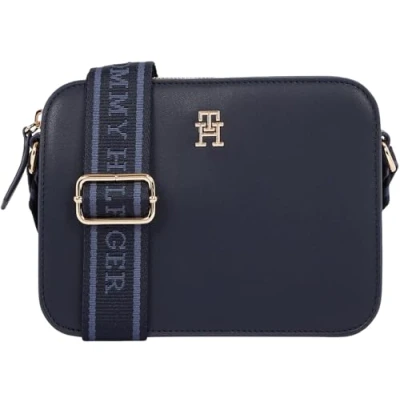 Abbildung von Tommy Hilfiger Kameratasche »TH LOGOTAPE CAMERA BAG«, Damen Umhängetasche, Minibag, Schultertasche mit TH Logo Emblem