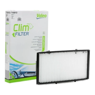 Abbildung von VALEO CLIMFILTER COMFORT 715513 Innenraumfilter Partikelfilter 337 180 45 OPEL: Vivaro A Combi, Van, RENAULT: TRAFIC 2 Bus, Kasten