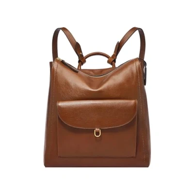 Abbildung von Fossil Tasche für Damen Parker Öko Leder Rucksack, ZB1836200 33 cm L x 13 B 35,6 H