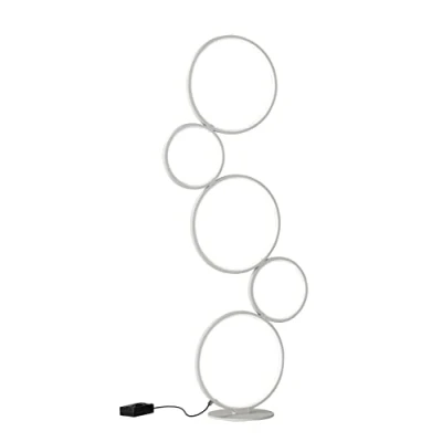 Abbildung von Trio Leuchten LED Stehleuchte Rondo 422610531, Metall weiß matt, inkl. 36 Watt LED, Fuß Dimmer