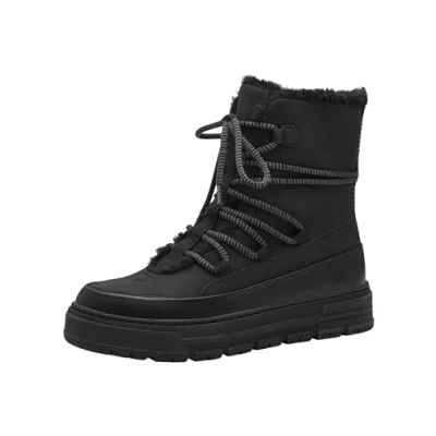 Abbildung von Marco Tozzi Snowboot/Winterstiefel, Damen, Größe: 38, Black comb Schuhe