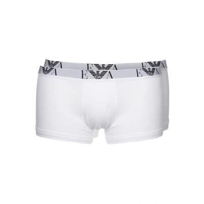 Abbildung von Emporio Armani 2 PACK Panties, Herren, Größe: Small, White