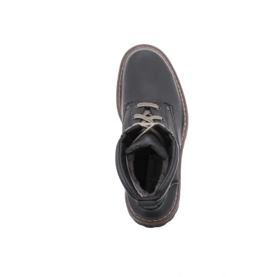 Abbildung von Josef Seibel Adelboden Schnürstiefelette, Herren, Größe: 50, Schwarz Schuhe