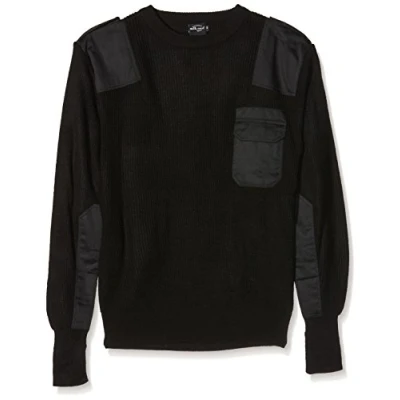 Abbildung von Mil Tec Herren Pullover 10803002 Pullover, Schwarz, 52 EU