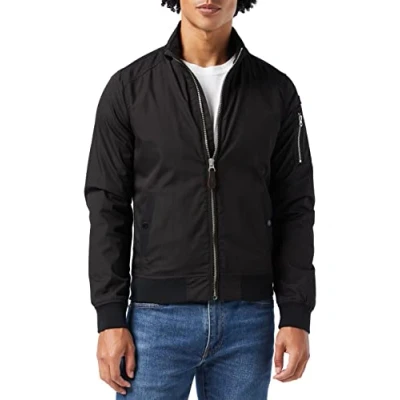 Abbildung von Schott Kenny Bomberjacke, Herren, Größe: Large, Black