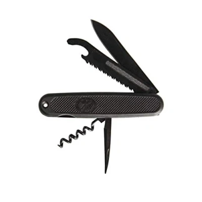 Abbildung von Mil Tech Unisex Erwachsene Taschenmesser 15337050 Taschenmesser, Schwarz, Einheitsgröße