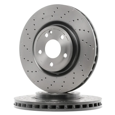 Abbildung von BREMBO COATED DISC LINE 09.B807.51 Bremsscheibe 320 30 5 gelocht/innenbel. beschichtet hochgekohlt mit Schrauben MERCEDES BENZ: CLA Estate, A Class