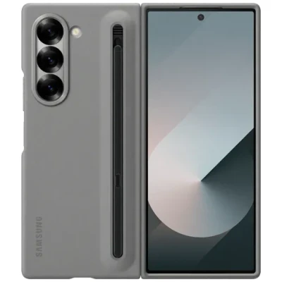 Abbildung von Samsung Galaxy Z Fold 6 Hülle Kunststoff Backcover/Hard Case Handyhülle Grau