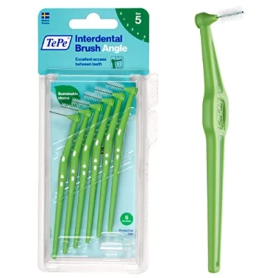 Abbildung von Tepe Angle Interdentalbürste 0,8 mm grün